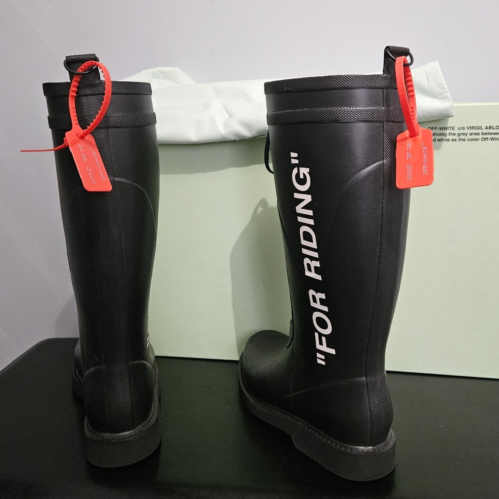Sale: Off-White Rain Boots - EU 39 = US 8.5 - Picture 5 of 9